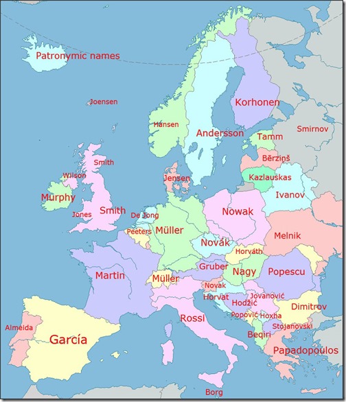map-of-most-common-surnames-in-europe