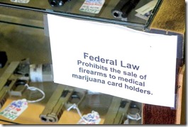 medical marijuana guns