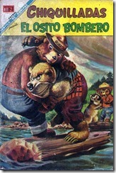 CHIQUILLADAS-246-SMOKEY-BEAR-MEXICAN-COMIC-SPANISH-NOVARO-1969