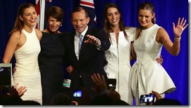 tony abbott and daughters