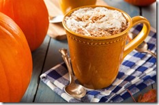 Autumn Pumpkin Spice Latte