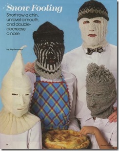 knitting masks