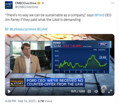 Farley CNBC no way sustainable as comapny.JPG