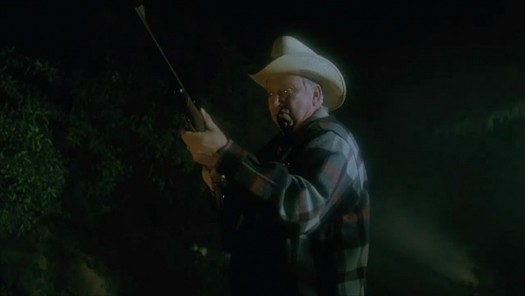 Slim Pickens and a shotgun.